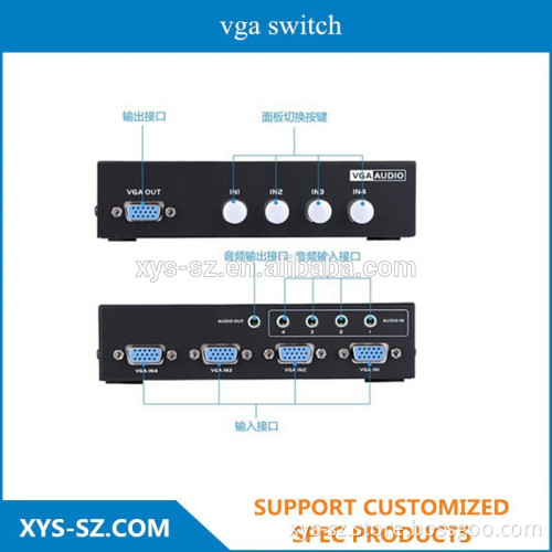high quality and popular vga switch
